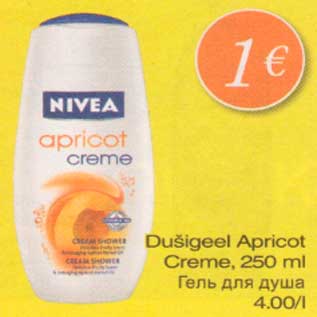 Allahindlus - Dusigeel Apricot Creme