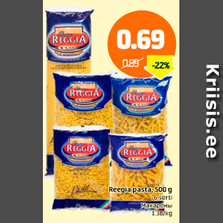 Allahindlus - Reegia pasta, 500 g