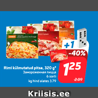 Allahindlus - Rimi külmutatud pitsa, 320 g*