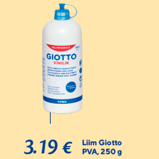 Allahindlus - Liim Giotto PVA, 250 g