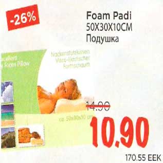 Allahindlus - Foam Padi