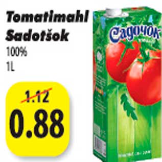 Скидка - Томатный сок Sadotšok