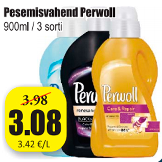 Скидка - Моющее средство Perwoll