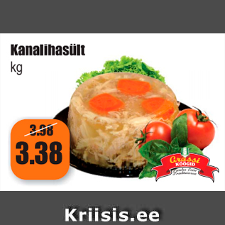 Allahindlus - Kanalihasült kg