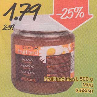 Allahindlus - Fruitland mesi, 500 g