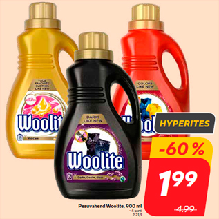Скидка - Моющее средство Woolite, 900 мл