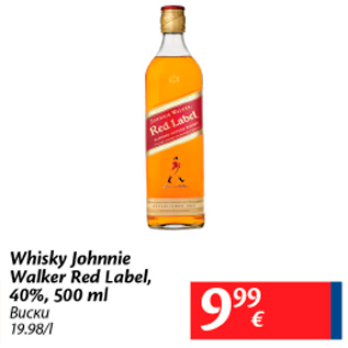 Allahindlus - Whisky Johnnie Walker Red Label