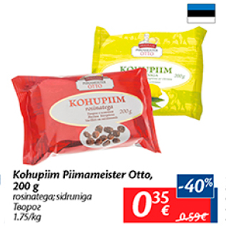 Allahindlus - Kohupiim Piimameister Otto, 200 g