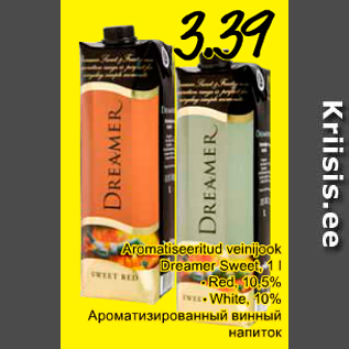 Allahindlus - Aromatiseeritud veinijook Dreamer Sweet, 1 l