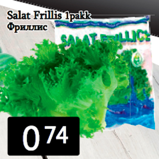 Allahindlus - Salat Frillis 1pakk