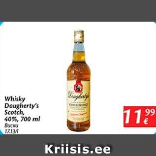 Allahindlus - Whisky Dougherty´s Scotch