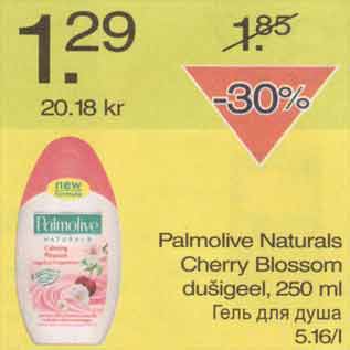 Allahindlus - Palmolive Naturals Cherry Blossom dušigeel