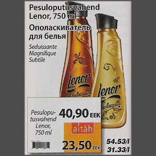 Allahindlus - Pesuloputusvahend Lenor