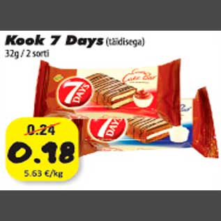 Allahindlus - Kook 7 Days