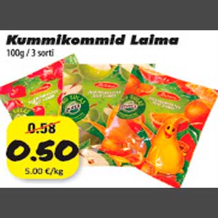 Скидка - Жевательные конфеты