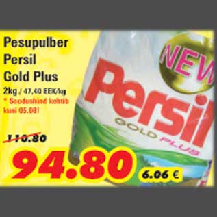 Allahindlus - Pesupulber Persil Gold Plus