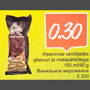 Скидка - Ванильное мороженое