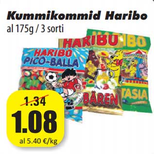 Скидка - Жевательный мармелад Haribo