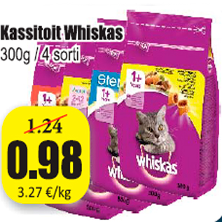 Скидка - Корм для кошек Whiskas