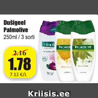 Allahindlus - Dušigeel Palmolive