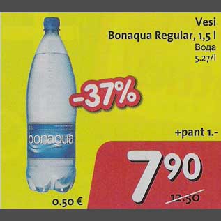 Allahindlus - Vesi Bonaqua Regular