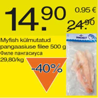 Allahindlus - Myfish külmutatud pangaasiuse filee