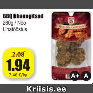 Allahindlus - BBQ lihanagitsad