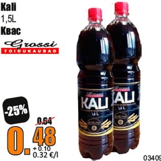 Allahindlus - Kali 1,5L