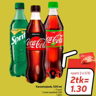 Allahindlus - Karastusjook, 500 ml