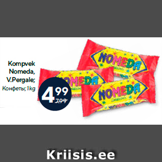 Allahindlus - Kompvek Nomeda, V.Pergale; 1 kg