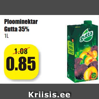 Allahindlus - Ploominektar Gutta 35% 1L