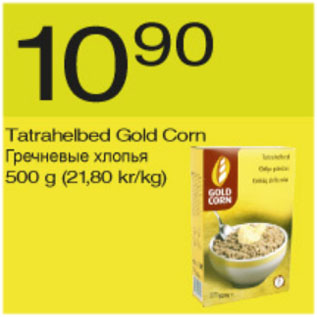 Allahindlus - Tatrahelbed Gold Corn