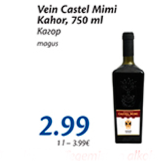 Allahindlus - Vein Castel Mimi Kagor, 750 ml