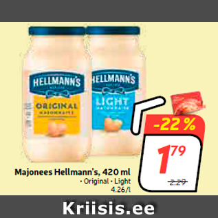 Allahindlus - Majonees Hellmann