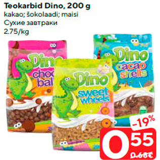 Allahindlus - Teokarbid Dino, 200 g