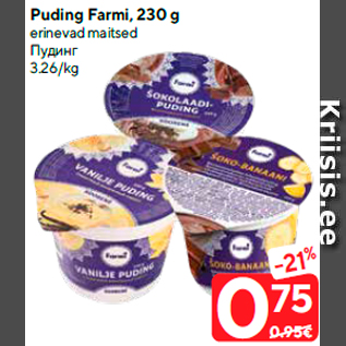 Allahindlus - Puding Farmi, 230 g