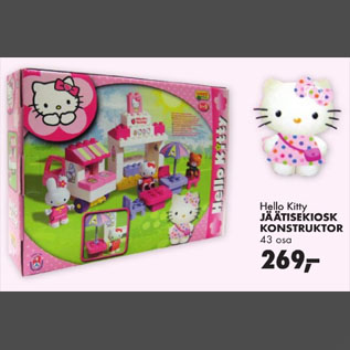 Allahindlus - Hello Kitty Jäätisekiosk Konstruktor