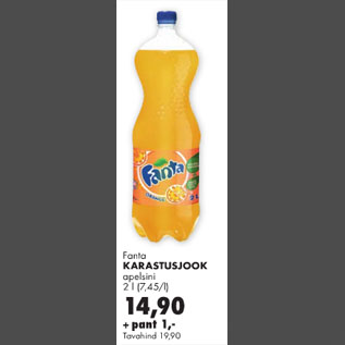 Allahindlus - Fanta karastusjook