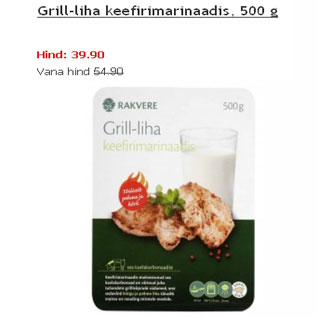 Allahindlus - Grill-liha keefirimarinaadis