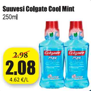 Скидка - Жидкость для полоскания рта Colgate Cool Mint 250 мл