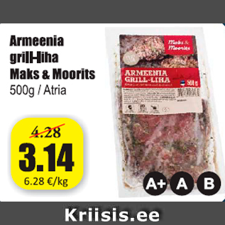Allahindlus - Armeenia grill-liha Maks & Moorits