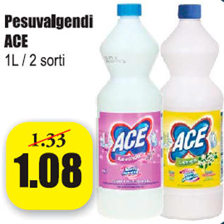 Скидка - Отбеливатели ACE
