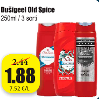 Скидка - Гель для душа Old Spice
