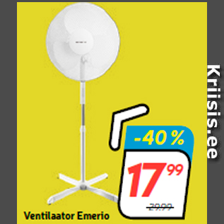 Allahindlus - Ventilaator Emerio