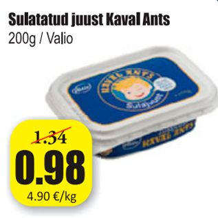 Скидка - Плавленый сыр Kaval Ants