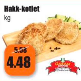 Allahindlus - Hakk-kotlet kg