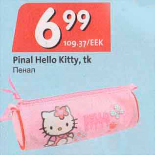 Allahindlus - Pinal Hello Kitty