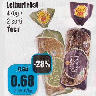 Allahindlus - Leiburi röst