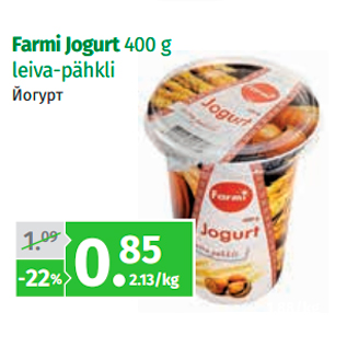 Allahindlus - Farmi Jogurt 400 g