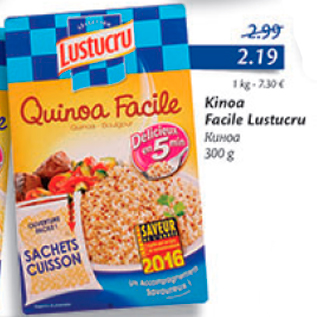 Allahindlus - Kinoa Facile Lastucru 300 g